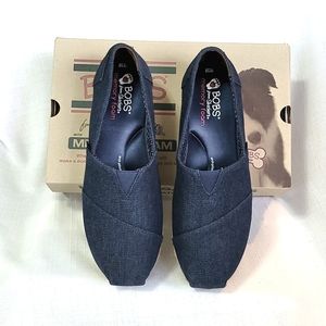 Bobs Denim Espadrilles Navy SZ 10